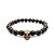 Pulseira de Pedras Naturais - Salazar Black - Imagem 1