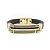 Pulseira de Couro Classic - Social Gold - Imagem 1