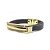 Pulseira de Couro Classic - Social Gold - Imagem 2