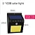 Luminária Solar Parede 40 Leds Sensor de movimento - Imagem 2