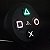 Botão Luminária PlayStation Preto - Imagem 2