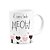 Caneca Gato - Bom dia com café e meow - Imagem 2