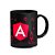 Caneca Dev Angular - Preta - Imagem 2