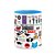 Caneca Friends Icons Moments B-blue - Imagem 2