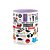 Caneca Friends Icons Moments - B-lilás - Imagem 3