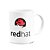 Caneca Red Hat Linux Branca - Imagem 2