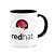 Caneca Red Hat Linux B-black - Imagem 2