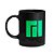 Caneca Linux Manjaro Preta - Imagem 1