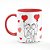 Caneca B-red Namorados Casal Love - Imagem 1