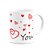 Caneca Namorados Casal Love - Imagem 2