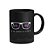 Caneca Dev C sharp Glass preta - Imagem 1