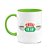 Caneca Friends Central Perk - Branca Verde - Imagem 1