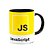 Caneca dev JS JavaScript B-black - Imagem 2