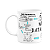 Caneca Geek Dev Programador - Data Science - Branca - Imagem 1