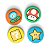 Kit Bottons icons Mario com 4 unidades - Imagem 1