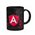 Caneca Dev Angular - Preta (Saldo) - Imagem 1