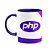 Caneca Dev - PHP ElePhpant - B-blue - Imagem 1