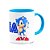 Caneca Gamer B-blue - Sonic and Tails - Imagem 1