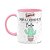 Caneca - Fofa como um cacto B-pink com nome - Imagem 1