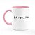 Caneca Like Friends - B-pink com nome personalizado - Imagem 2