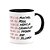 Caneca Like Friends B-black - com nome - Imagem 1