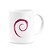 Caneca Personalizada Linux Debian - Branca (Saldo) - Imagem 4