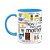 Caneca Icons Moments - How i met your mother - B-blue - Imagem 1