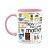 Caneca Icons Moments - How i met your mother - B-pink - Imagem 1
