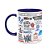 Caneca Icons Moments - Greys anatomy - B-blue navy - Imagem 1