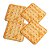 Porta copos Divertido - Biscoito Cream Cracker c/ 4pç - Imagem 1