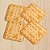 Porta copos Divertido - Biscoito Cream Cracker c/ 4pç - Imagem 2
