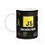 Caneca Dev - New Mug JavaScript JS - B-dark - Imagem 1