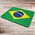 Mouse Pad Bandeiras Países - Brasil - Emborrachado - Imagem 2