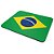 Mouse Pad Bandeiras Países - Brasil - Emborrachado - Imagem 1