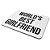 Mouse Pad Geek - World's Best Girlfriend - The Office - Imagem 1