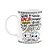 Caneca Divertida Namorados - Que o nosso amor sempre vença - Imagem 1