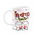 Caneca funny Namorados - Te amo tanto! Branca - 325ml - Imagem 1