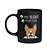 Caneca Dog - Meu Basenji, melhor pessoa! - Preta - Imagem 1