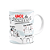 Caneca Flork Irmãos - Amor de irmãos - M2 Branca - Imagem 2