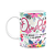 Caneca Floral Dinda - É um pouco mãe, amiga e irmã - Imagem 1
