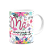 Caneca Floral Família - Mãe - Coração grande, café quentinho - Imagem 2