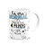 Caneca Flork Pais - Eu era normal, mas aí tive 4 filhos - Imagem 2