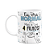 Caneca Flork Pais - Eu era normal, mas aí tive 4 filhos - Imagem 1