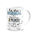 Caneca Flork Pais - Eu era normal, mas aí tive 2 filhos - Imagem 2
