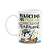 Caneca Funny Dia dos Pais - Nascido pra pescar - Imagem 1