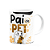 Caneca Flork Dia dos Pais - Pai de pet cachorro - Imagem 2
