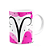 Caneca Divertida Signos - Sou de Áries - 325ml branca - Imagem 2