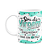 Caneca Divertida Signos - Sou de Virgem - 325ml branca - Imagem 1