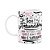 Caneca Flork Profissões - Sou Tatuadora - 325ml branca - Imagem 1