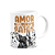 Caneca - Amor de quatro patas - Cachorro Buldogue francês - Imagem 2